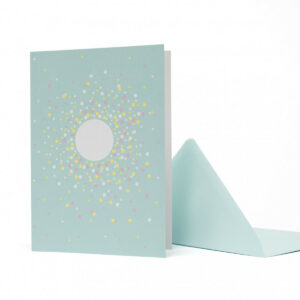 Karte + Umschlag Geschenkpapier-Set -Confetti-, von My Pretty Circus